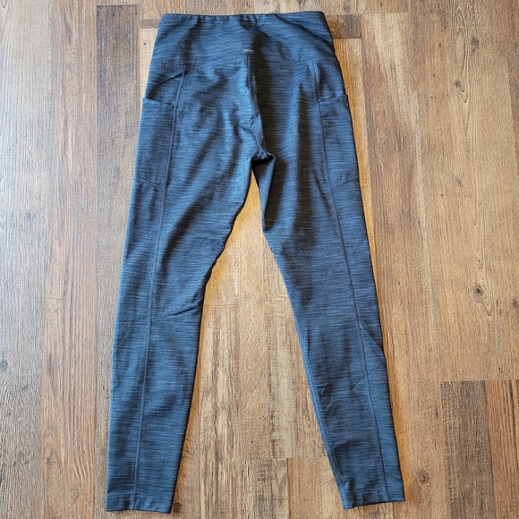 Mondetta Textured Dark Gray High-Waisted Leggings - Picture 2 of 6